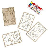 Трафареты пластилиновые фантазии сказочные персонажи