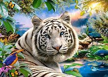 Пазлы 180 Белый тигр