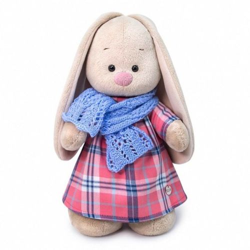 зайка ми в голубом шарфе (малая) 25 см Зайка Ми в голубом шарфе (малая) 25 см