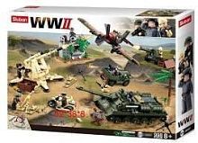 Констр-р серии Вторая мировая, Универсальный набор, 998 дет., СОБРАН