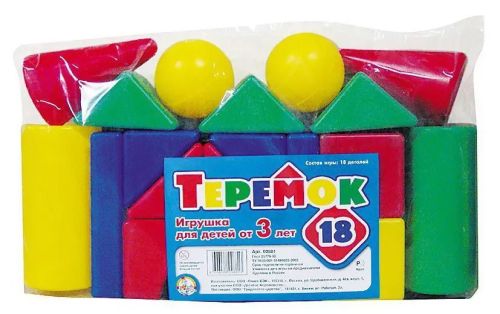 конструктор десятое королевство теремок 18 элеметов Конструктор Десятое королевство Теремок 18 элеметов