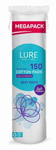ватные диски lure 150шт фото 2 Ватные диски LURE 150шт фото 2