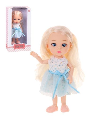 Кукла 15 см в летнем платье в ассортименте 91033-5 фото 2