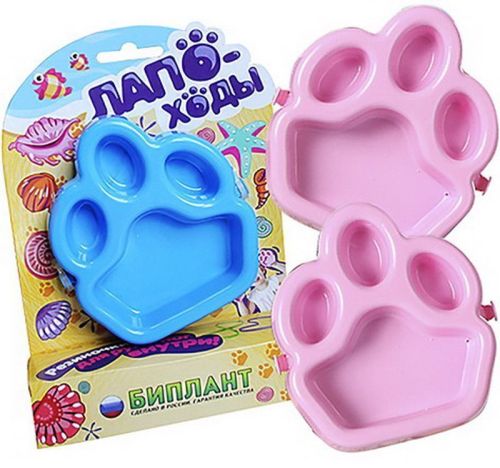 Формочки для песка и снега "Лапоходы" №2