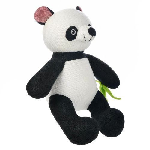 Мягкая игрушка Abtoys Knitted Панда вязаная, 21 см фото 5