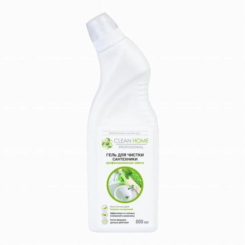 гель для чистки сантехники clean home 800мл Гель для чистки сантехники CLEAN HOME 800мл