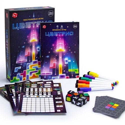 настольная игра nd play цветрис Настольная игра ND Play Цветрис