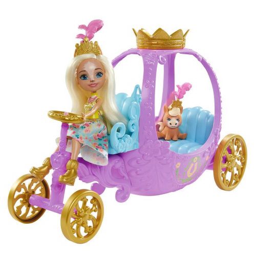 Игровой набор Mattel Enchantimals Королевская карета фото 2