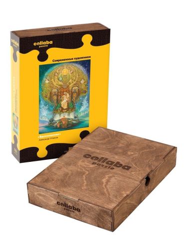 Пазлы деревянные 532 элемента Collaba puzzle Вдохновение 962239 фото 2
