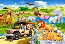 Пазл Castorland Safari Adventure (В-040322), 40 дет.