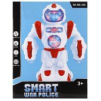 Робот эл., свет, звук, эл.пит.АА*3шт.не вх.в комплект, коробка