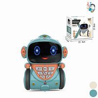Робот эл., свет, звук, запись голоса, эл.пит.АА*3шт.не вх.в комплект