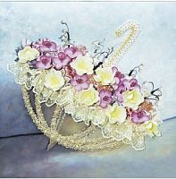 Волшебная Мастерская Мозаика из пайеток на холсте "Романтика дождя" МХ-13