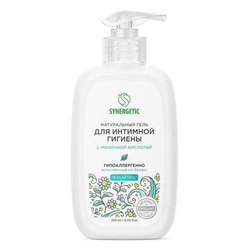 Гель для интимной гигиены SYNERGETIC натуральный 250 мл фото 6