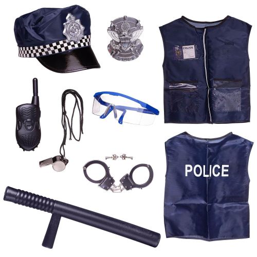 Игровой набор Junfa Полиция в сумке (с формой и аксессуарами) фото 5