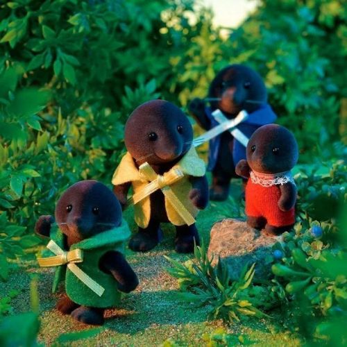 Набор фигурок Sylvanian Families Семья Кротов 2068 фото 3