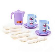Набор детской посуды Анюта на 4 персоны (V1) (22 элемента) (в сеточке)