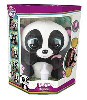 Игрушка интерактивная IMC Toys Club Petz Панда Yoyo интерактивная , со звуковыми эффектами, шевелит глазами и ртом, можно его кормить и уложить спать,