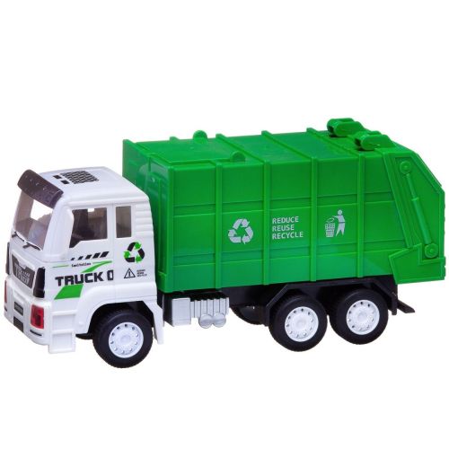 машинка abtoys спецтехника мусоровоз, инерционная 1:18 фото 3 Машинка Abtoys Спецтехника Мусоровоз, инерционная 1:18 фото 3