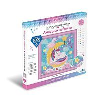 Алмазная мозаика Волшебная фантазия, 30х30, стразы разн. размеров, с подр.