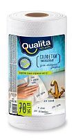 Салфетки QUALITA OPTIMA в рулоне вискозные 70шт