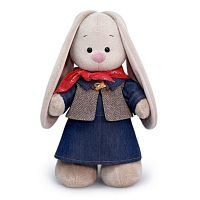 Зайка Ми в джинсовом платье 25 см