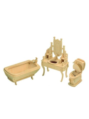 Сборная деревянная модель Чудо-Дерево Мебель Ванная комната