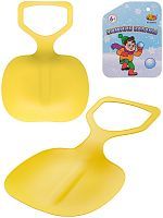 ABtoys Ледянка (ширина сиденья 35 см) желтый