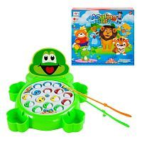 Рыбалка эл. Лягушонок, свет, батар.AA*2шт. не вход. в комп., кор.