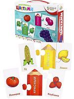 Обучающая игра BRIGHT KIDS с пазлами Знакомимся с цветами