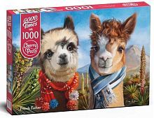 Пазлы 1000 Друзья-альпаки