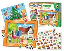 Русский стиль Игра на магнитах Как мы живем