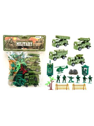 Набор Военный, 19 предметов, пакет