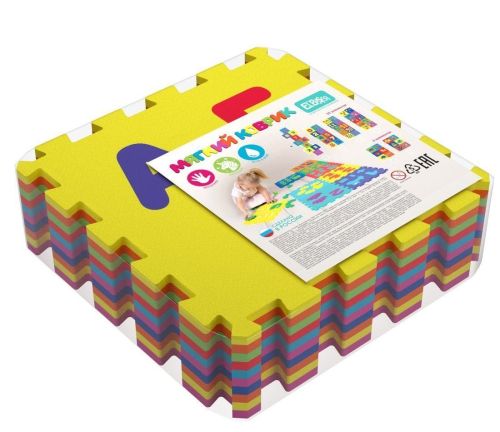 Развивающая игра коврик Алфавит 10 элементов фото 2