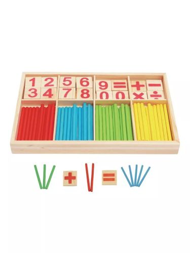 Развивающий игровой набор Mapacha Счетные палочки 76778