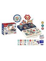 Конструктор, эл. пит. ААх2 не вх. в компл., 256 дет.