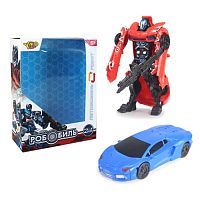 Робот-машина, в комплекте оружие, коробка, в ассортименте