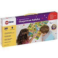 Электронный плакат On Time Сказочная Азбука зеленый/голубой