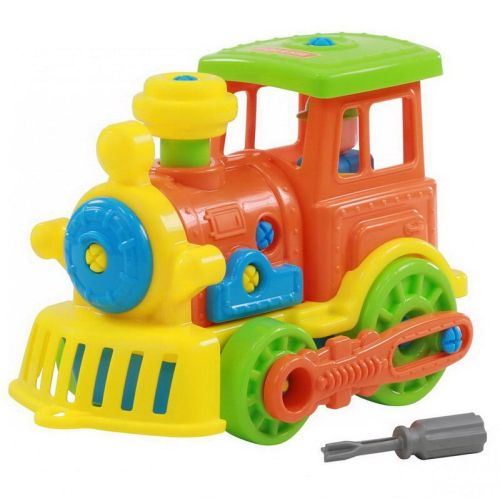 конструктор транспорт "паровоз" (в сеточке) 28,5х16х18 см Конструктор транспорт "Паровоз" (в сеточке) 28,5х16х18 см