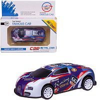 Машинка Junfa Гоночная инерционная металлическая номер 66