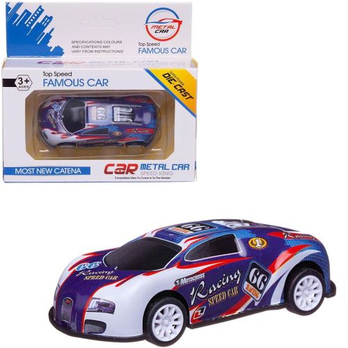 машинка junfa гоночная инерционная металлическая номер 66 Машинка Junfa Гоночная инерционная металлическая номер 66