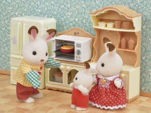 Игровой набор Sylvanian Families Шкаф с микроволновой печью 5443 фото 7
