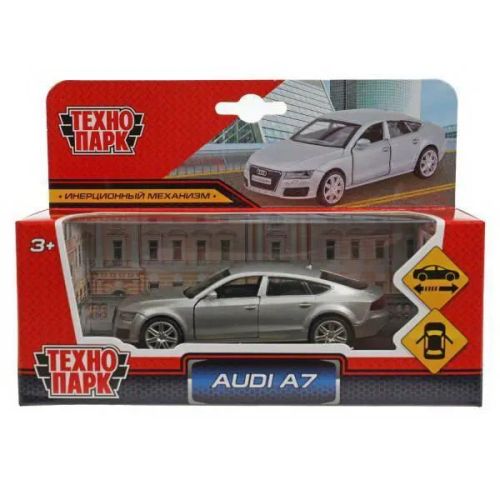 машинка технопарк audi a7 серебристый 11 см Машинка Технопарк AUDI a7 серебристый 11 см