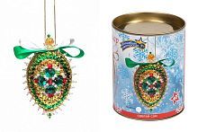 Шишка новогодняя "Изумрудная"