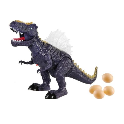 динозавр junfa темно-фиолетовый (движение, свет, звук, откладывает яйца) фото 4 Динозавр Junfa темно-фиолетовый (движение, свет, звук, откладывает яйца) фото 4