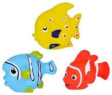 Набор игрушек-брызгалок для ванны Жирафики Морские рыбки 68860