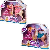 Моя лошадка. Игровой набор "Лошадка и куколка", 2 вида в коллекции, в коробке