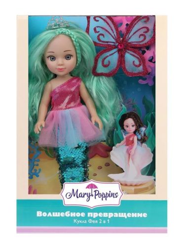 Кукла Mary Poppins Волшебное превращение Фея-русалка 31 см в ассортименте 451315 фото 3