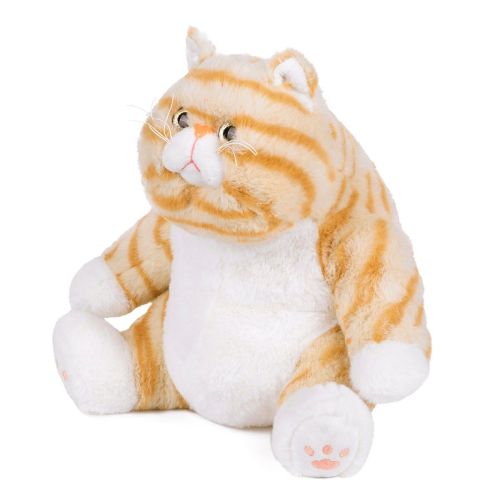 Мягкая Игрушка MAXITOYS Кот Пухляш Рыжий 25 см