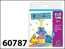 Набор для творчества с цветным песком Комета, 3х20 г